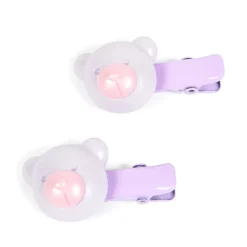Bear Hair Clip Set