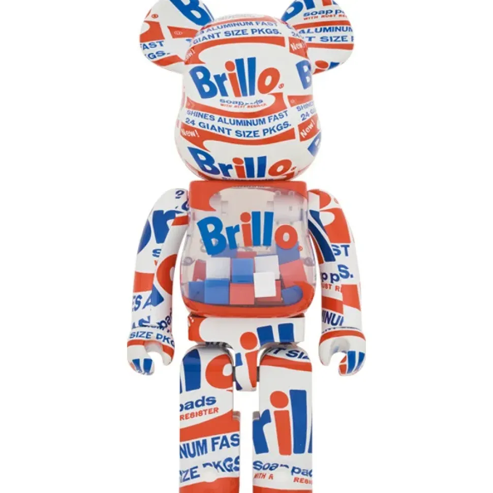 BE@RBRICK Andy Warhol Brillo 2022 1000%