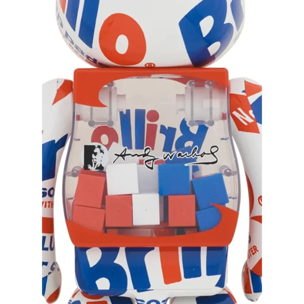 BE@RBRICK Andy Warhol Brillo 2022 1000%