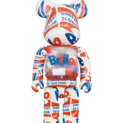 BE＠RBRICK Andy Warhol Brillo 2022 100％ & 400％