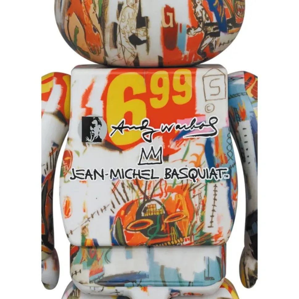 BE@RBRICK Andy Warhol x Jean-Michel Basquiat Vol. 4 1000%