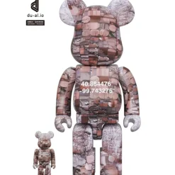 BE＠RBRICK Benjamin Grant Overview Nebraska 100％ & 400％ Set
