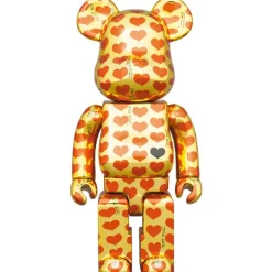 BE＠RBRICK Gold Heart 100％ & 400％