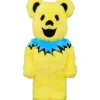 BE@RBRICK Grateful Dead Dancing Bears Costume Ver. Yellow 400％
