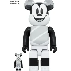 BE＠RBRICK Hat and Poncho Mickey 100％ & 400％