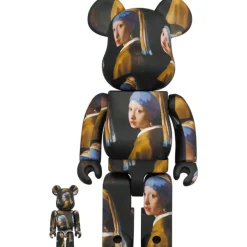 BE@RBRICK Johannes Vermeer Girl with a Pearl Earring 100％ & 400％