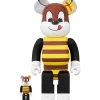 BE@RBRICK Kellogg's Honey 100％ & 400％