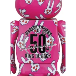 BE@RBRICK Kiyoshiro Imawano 50th Celebration Hitohata Usagi 1000%