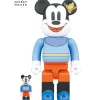 BE＠RBRICK Mickey Mouse Brave Little Tailor 100％ & 400％