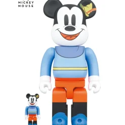 BE＠RBRICK Mickey Mouse Brave Little Tailor 100％ & 400％