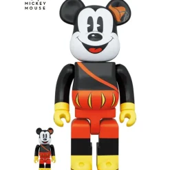 BE＠RBRICK Mickey the Bard 100％ & 400％