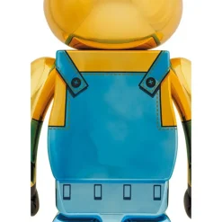 BE＠RBRICK Minions Fever Kevin: Chrome Ver. 1000％