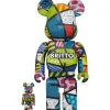 BE＠RBRICK Romero Britto 100％ & 400％