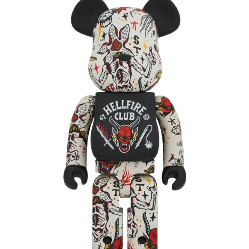 BE@RBRICK Stranger Things Hellfire Club 1000%