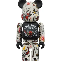 BE＠RBRICK Stranger Things Hellfire Club 100％ & 400％