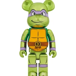 BE＠RBRICK Teenage Mutant Ninja Turtles Donatello: Chrome Ver. 1000％