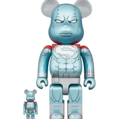 BE@RBRICK The Return of Superman Steel 100% & 400%