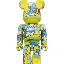 BE＠RBRICK The Smurfs The Purple Smurfs 100％ & 400％ Set