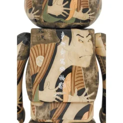 BE@RBRICK Toshusai Sharaku: Actor Otani Oniji Ⅲ as the Footman (Yakko) Edohei 1000%