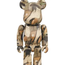 BE@RBRICK Toshusai Sharaku: Actor Otani Oniji Ⅲ as the Footman (Yakko) Edohei 100% & 400%