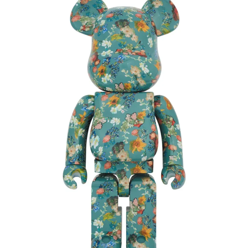 BE@RBRICK x Van Gogh Museum Floral Pattern 50th Anniversary Design Van Gogh Museum 1000%