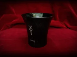 Berserk Mark of Sacrifice Wooden maki-e Cup Black