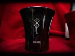 Berserk Mark of Sacrifice Wooden maki-e Cup Black
