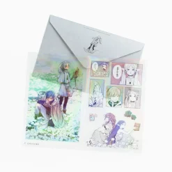 Beyond Journey's End Frieren Sticker Lottery Chapter Part 1 The Magic of a Sticker Coming Out of an Envelope Sticker Set (Set of 50)