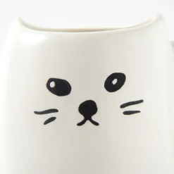 Black Cat & White Cat Pair Mugs