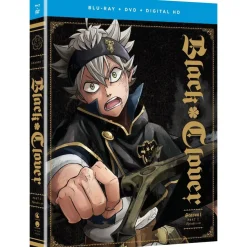 Black Clover Season 1 Part 1 Blu-ray/DVD Combo Pack