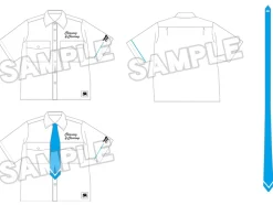 Blue Archive C&C Motif Work Shirt