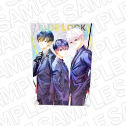 Blue Lock Aurora Mini Acrylic Art Pale Tone Series Yoichi Isagi & Seishiro Nagi & Rin Itoshi