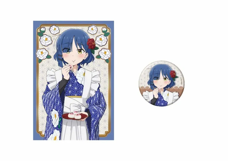 Bocchi the Rock! Tin Badge & Postcard Set