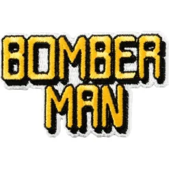 Bomberman Embroidered Sticker Title Logo