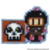 Bomberman Embroidered Sticker Super Bomberman Black Bomber