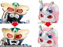 B-Robo Kabutack Captain Tomborg & Tentoleena Chibi Figure Set