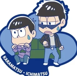 Buddy Colle Osomatsu-san We Are Brothers Trading Rubber Straps
