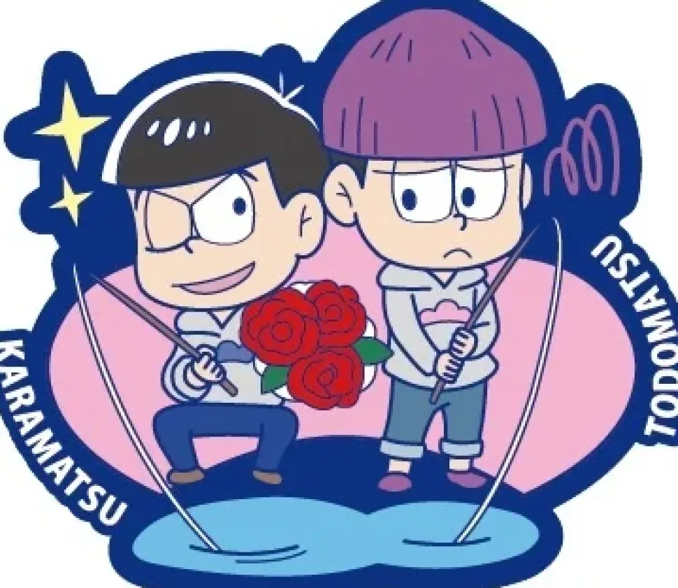 Buddy Colle Osomatsu-san We Are Brothers Trading Rubber Straps