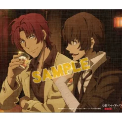 Bungo Stray Dogs: Dead Apple Art Canvas Board: Osamu Dazai & Sakunosuke Oda Ver.