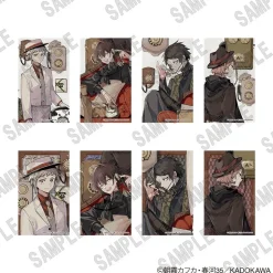 Bungo Stray Dogs Trading Mini Photo-style Illustrations (C106) Complete Box Set