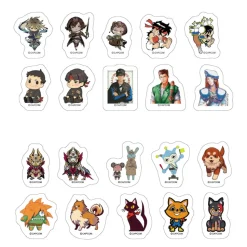 Capcom Flake Sticker Set