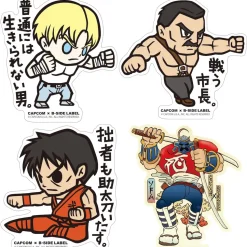 Capcom x B-Side Label Final Fight Sticker Collection