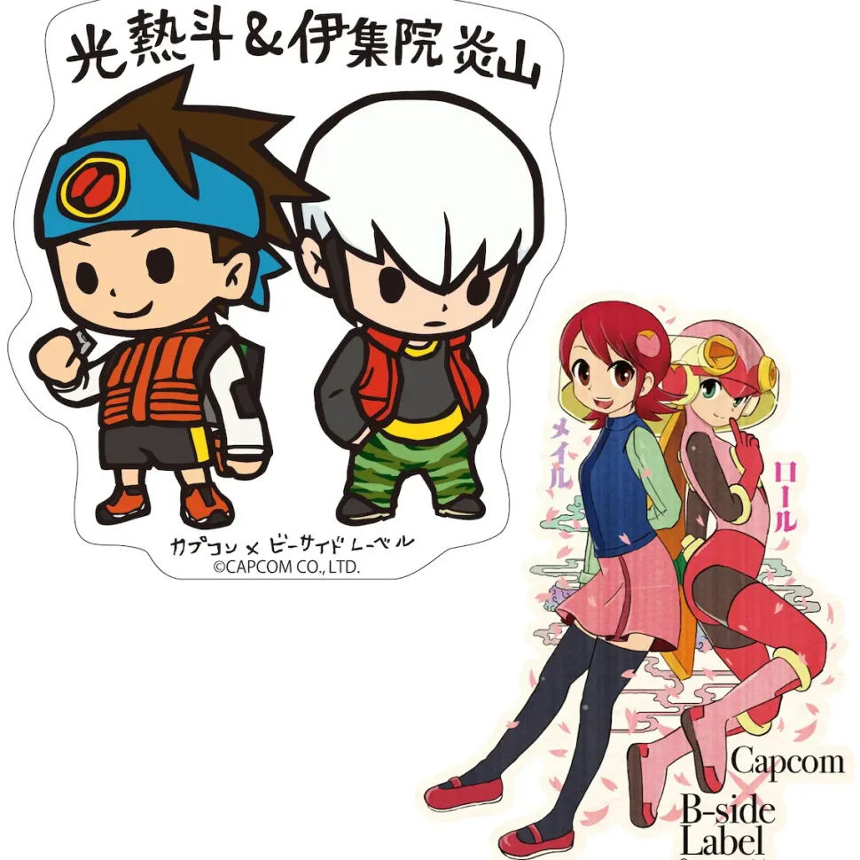 Capcom x B-Side Label Mega Man EXE Sticker Collection Vol. 6