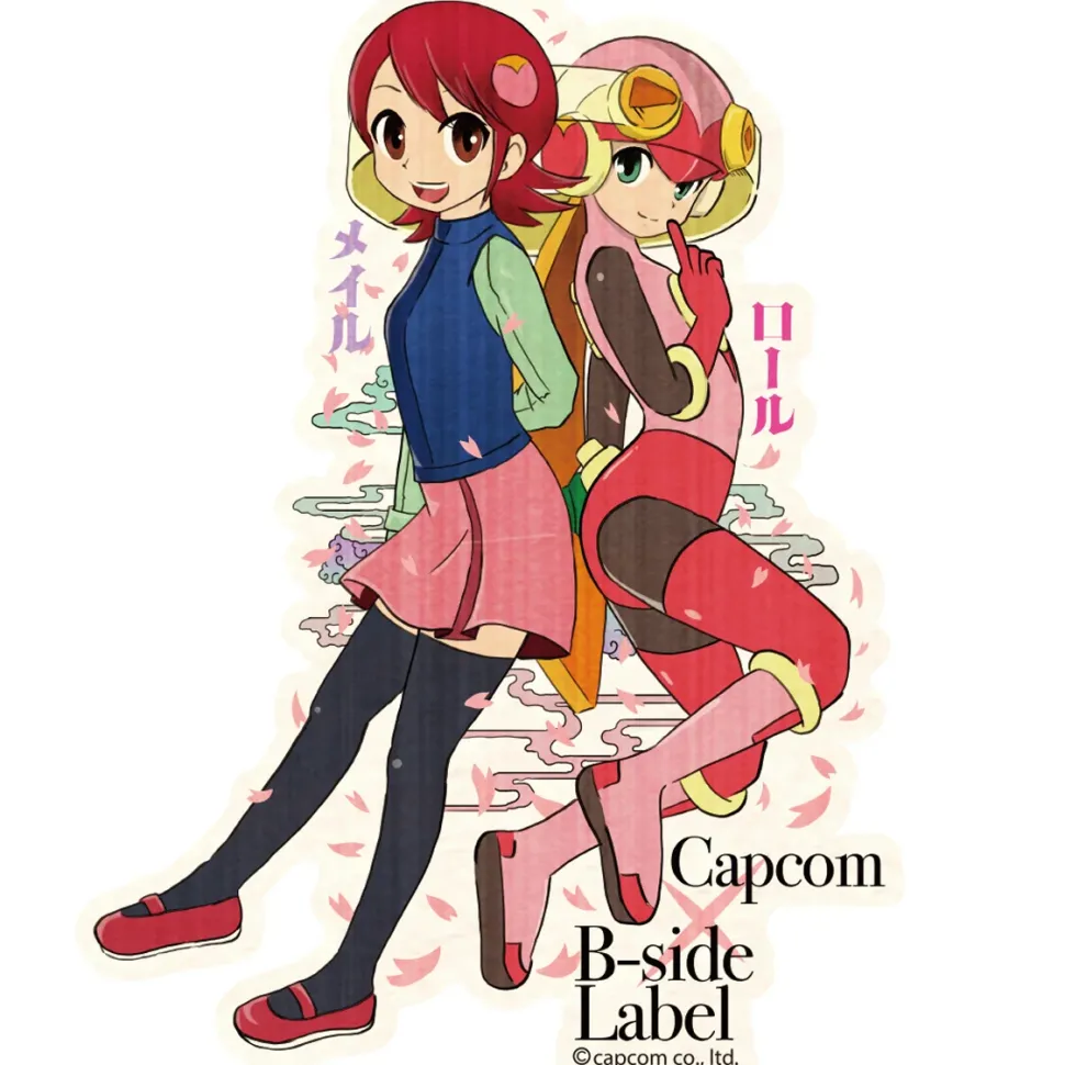 Capcom x B-Side Label Mega Man EXE Sticker Collection Vol. 6