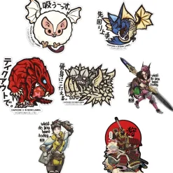 Capcom x B-Side Label Monster Hunter: World Stickers