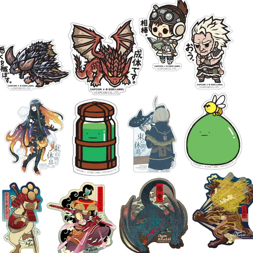 Capcom x B-Side Label Monster Hunter Sticker Collection Vol. 5