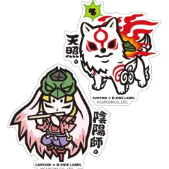 Capcom x B-Side Label Okami Sticker Collection