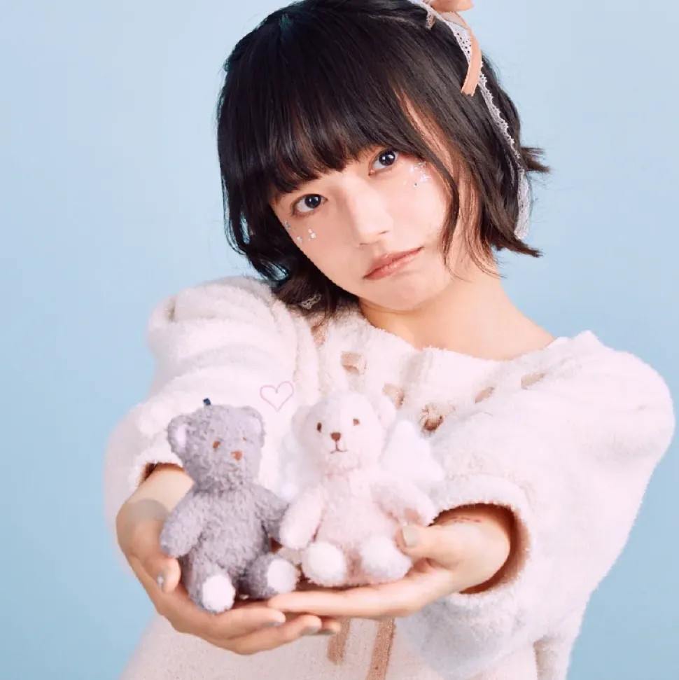 Cardcaptor Sakura: Clow Card / Sakura Card Sakura and Syaoran's Fluffy Bear Keychain