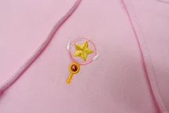 Cardcaptor Sakura: Sakura Card Star Key Embroidered Hoodie