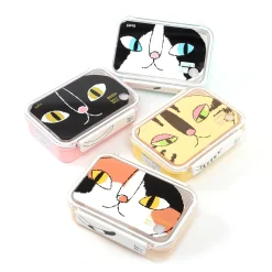 Cat Square Lunch Boxes